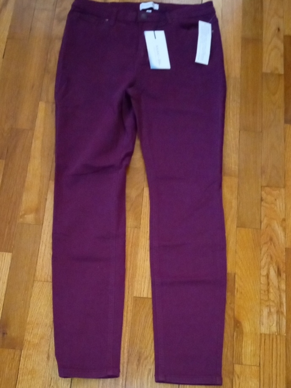 NWT Women's 10 Purple Slim Jeans
